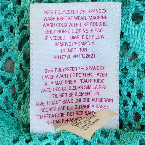 Xhilaration Girls Aqua Swim Cover Up - Picture 5 of 5